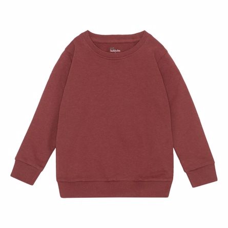 Se BIRKHOLM Sweatshirt Bordeaux Rød hos Smartkidz.dk